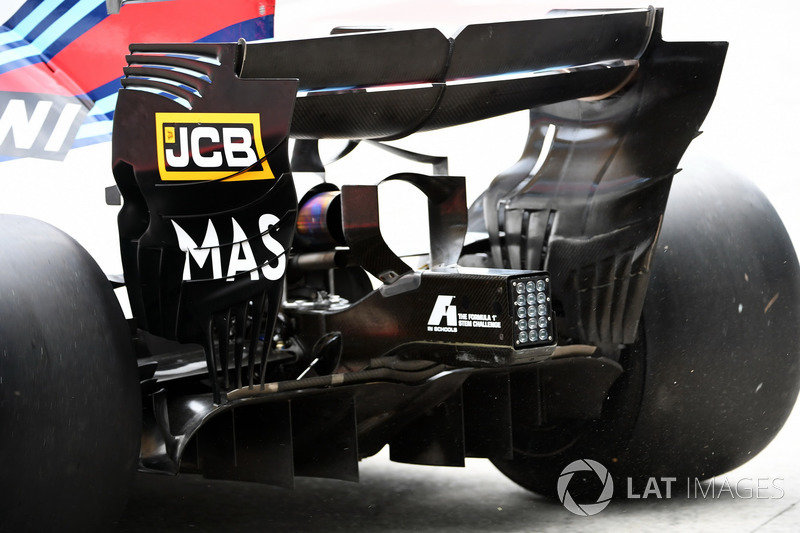 Arka kanat detay, Felipe Massa, Williams FW40