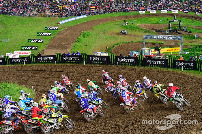 Jeffrey Herlings, Team Holanda, lidera la carrera