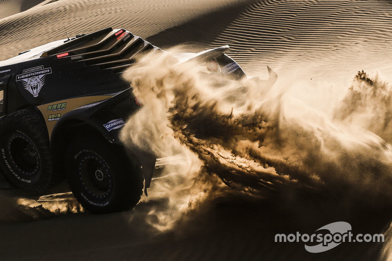 Acción del Dakar Series Rally de China