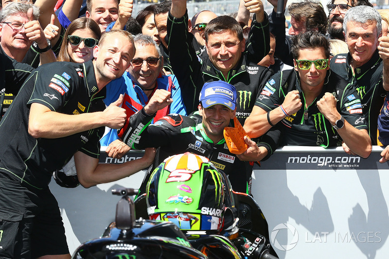 Second place Johann Zarco, Monster Yamaha Tech 3
