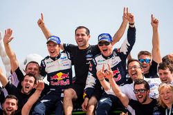 Les vainqueurs Sébastien Ogier, Julien Ingrassia, Ford Fiesta WRC, M-Sport