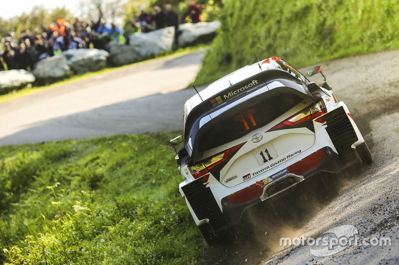 Juho Hänninen, Kaj Lindström, Toyota Yaris WRC, Toyota Racing