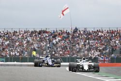 Felipe Massa, Williams FW40, Marcus Ericsson, Sauber C36