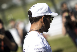 Lewis Hamilton, Mercedes AMG F1 on the drivers parade