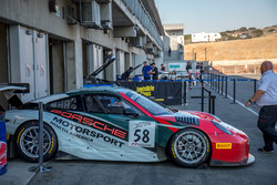 #58 Wright Motorsports Porsche 911 GT3 R: Patrick Long, Jörg Bergmeister, Romain Dumas