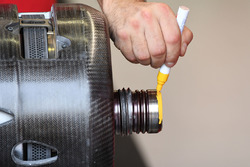 Ferrari SF70H, dettaglio del mozzo