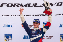 Race winner Egor Orudzhev, SMP Racing by AVF