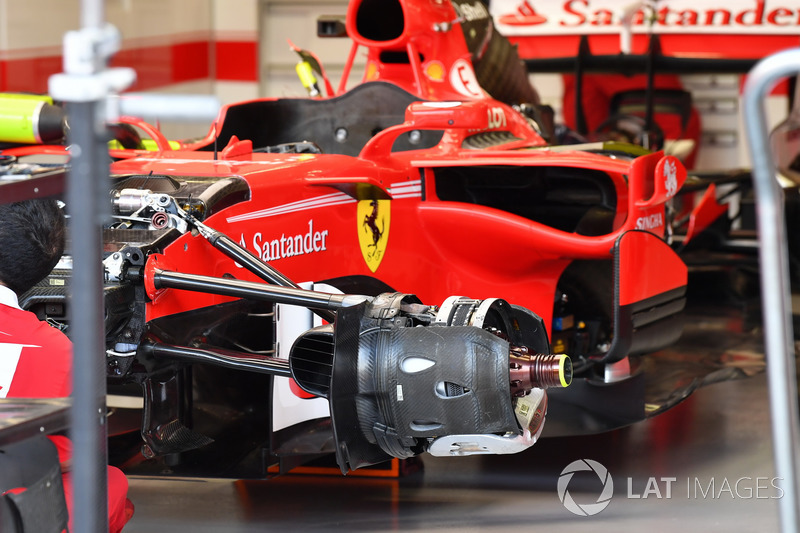 Ferrari SF70H front wheel hub