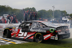 Race winner Jeremy Clements, Jeremy Clements Racing Chevrolet