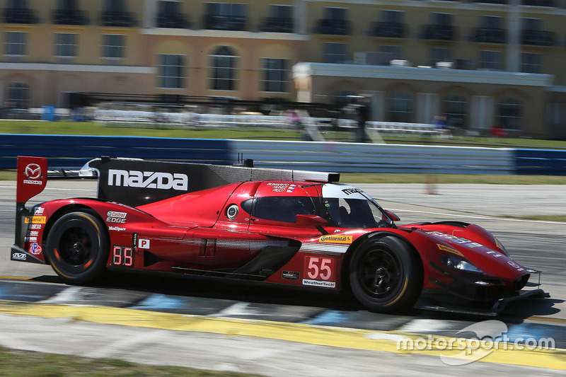 5. P: #55 Mazda Motorsports, Mazda DPi