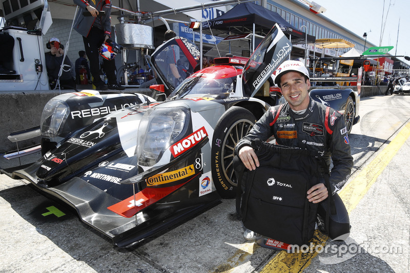 Il poleman Sébastien Buemi, Rebellion Racing