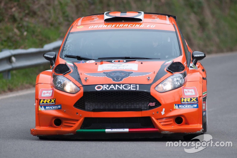 Simone Campedelli, Pietro Ometto, Ford Fiesta R5, Orange1 Racing