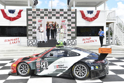 Race winner Patrick Long, Wright Motorsports