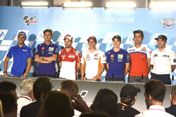 Alex Rins, Team Suzuki MotoGP, Valentino Rossi, Yamaha Factory Racing, Andrea Dovizioso, Ducati Team