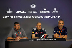 Guenther Steiner, Team Principal Haas F1 Team, Franz Tost, Team Principal Scuderia Toro Rosso e Beat