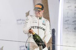 Valtteri Bottas, Mercedes, tercero