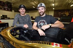 Robert Wickens, DTM-Fahrer, und James Hinchcliffe, Schmidt Peterson, Honda