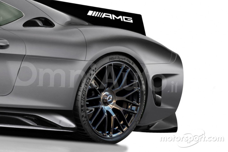 Rendering Mercedes-AMG Project One