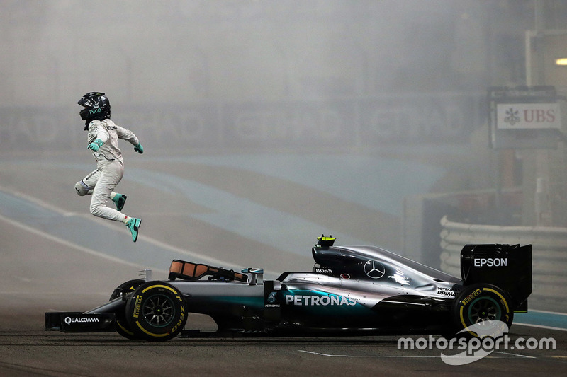 Le Champion du monde, Nico Rosberg, Mercedes AMG F1 W07 Hybrid