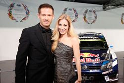 Sébastien Ogier y su esposa Andrea Kaiser