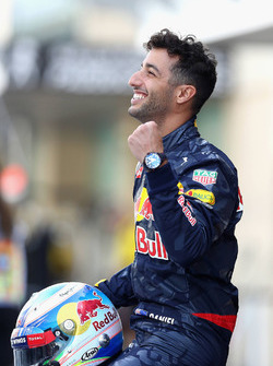 Daniel Ricciardo, Red Bull Racing op een teamfoto