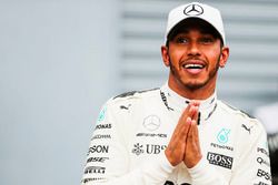 Lewis Hamilton, Mercedes AMG F1, après sa 69e pole position
