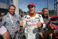 Nicola Baldan, Pit Lane,Seat Leon TCR-TCR festeggia la vittoria di Gara 1
