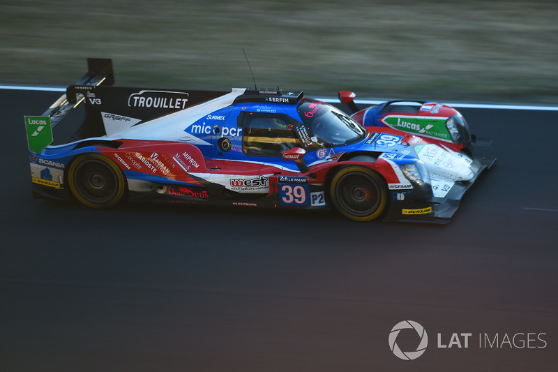 21. Энцо Джибберт, Эрик Труайе, Джеймс Уинсло, Graff Racing, Oreca 07 (№39)