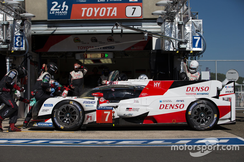 Ausfall LMP1: #7 Toyota Gazoo Racing, Toyota TS050 Hybrid