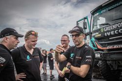 #507 Team De Rooy, IVECO: Ton Van Genugten, Anton Van Limpt, Bernard Der Kinderen and Gerard De Rooy