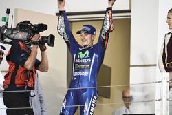 Podium: race winner Maverick Viñales, Yamaha Factory Racing