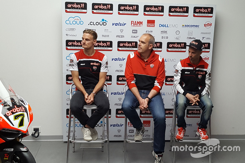 Chaz Davies e Marco Melandri, Ducati Team