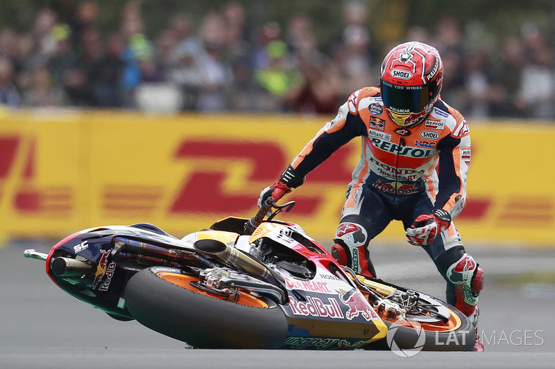 Chute de Marc Marquez, Repsol Honda Team