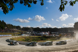 Rallycross action