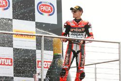 Podium : troisième place pour Chaz Davies, Ducati Team