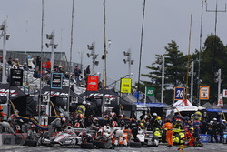 Will Power, Team Penske Chevrolet, Josef Newgarden, Team Penske Chevrolet, Helio Castroneves, Team P