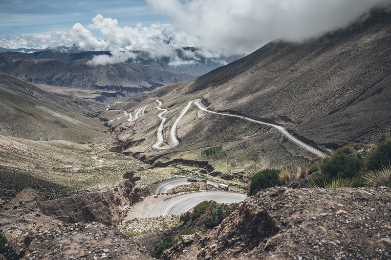Un paysage d'Amérique du Sud
