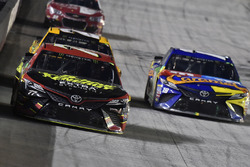 Erik Jones, Furniture Row Racing Toyota, Kyle Busch, Joe Gibbs Racing Toyota