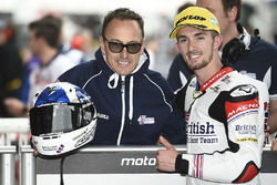 Polesitter John McPhee, British Talent Team, Jeremy McWilliams, British Talent Team Team Principal