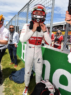 Charles Leclerc, Sauber sur la grille
