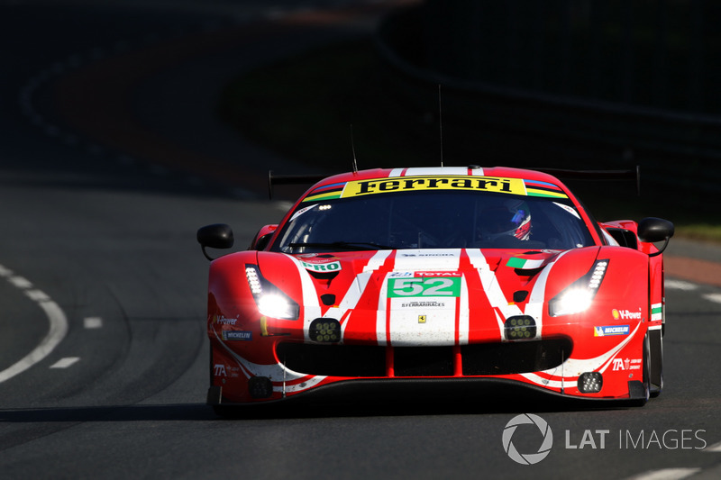 46: #52 AF Corse Ferrari 488 GTE EVO: Toni Vilander, Antonio Giovinazzi, Pipo Derani, 3'50.957