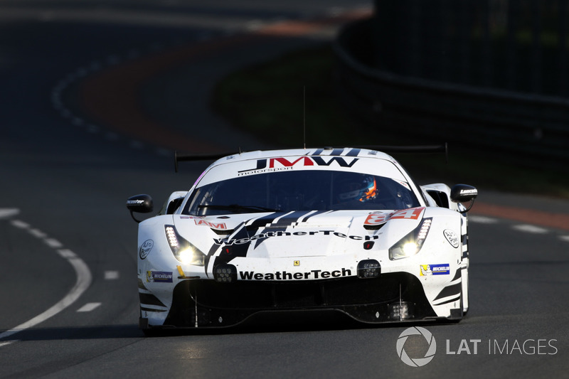 #84 JMW Motorsport Ferrari 488 GTE: Liam Griffin, Cooper MacNeil, Jeff Segal