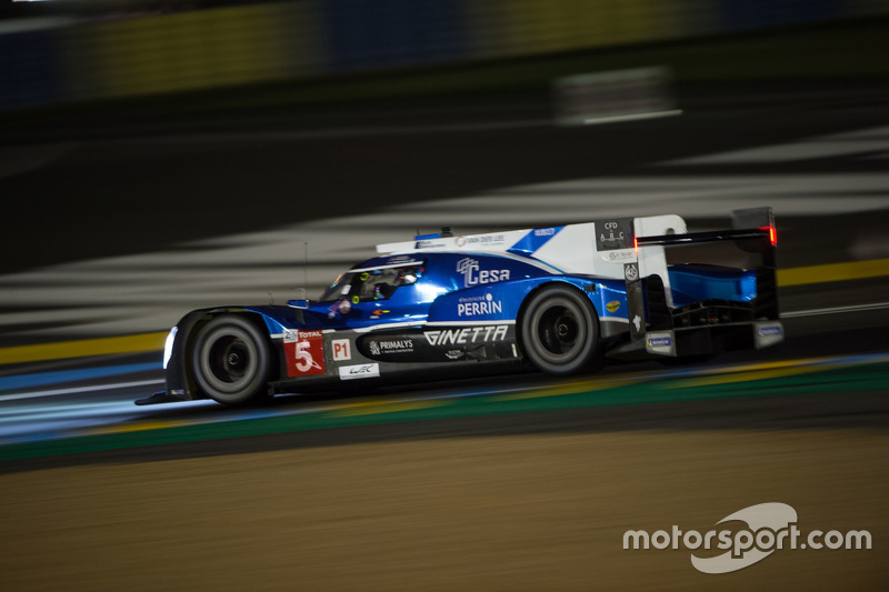 #5 CEFC TRSM RACING Ginetta G60-LT-P1: Charles Robertson, Michael Simpson, Leo Roussel