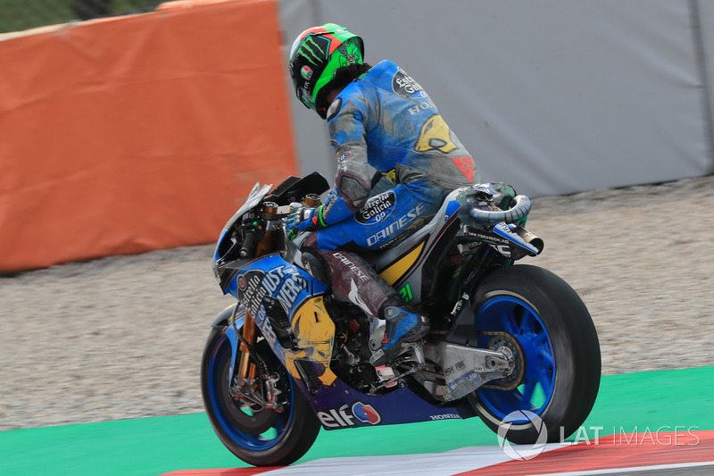 Franco Morbidelli, Estrella Galicia 0,0 Marc VDS (11 kecelakaan)