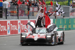 #8 Toyota Gazoo Racing Toyota TS050: Sébastien Buemi, Kazuki Nakajima, Fernando Alonso