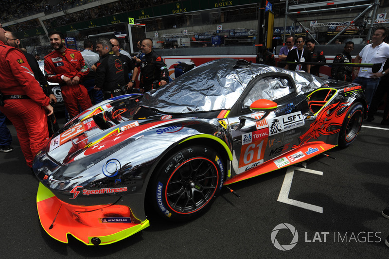 В категории GTE Am самый красивый автомобиль был у Clearwater Racing