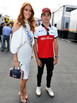 Charles Leclerc, Sauber and Miss France