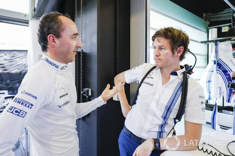 Robert Kubica, Williams, Rob Smedley, kepala divisi performa, Williams
