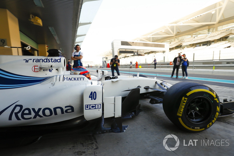 Test oficial con Williams