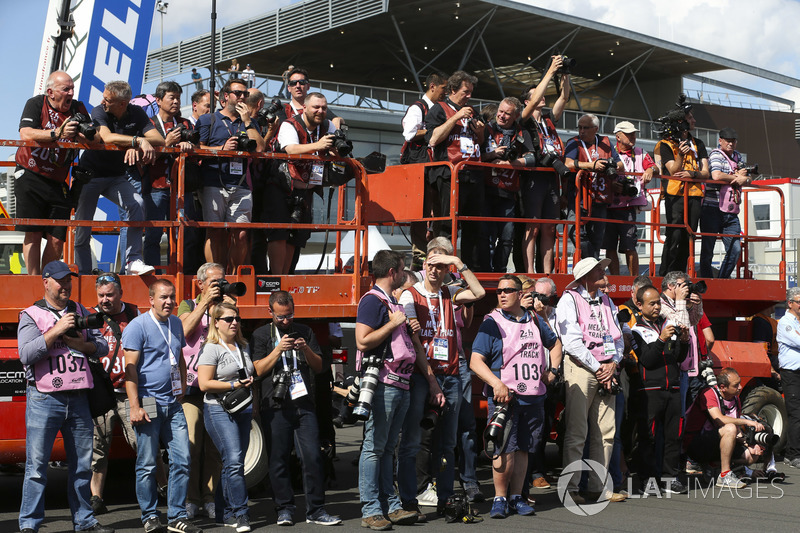 Media at Le Mans